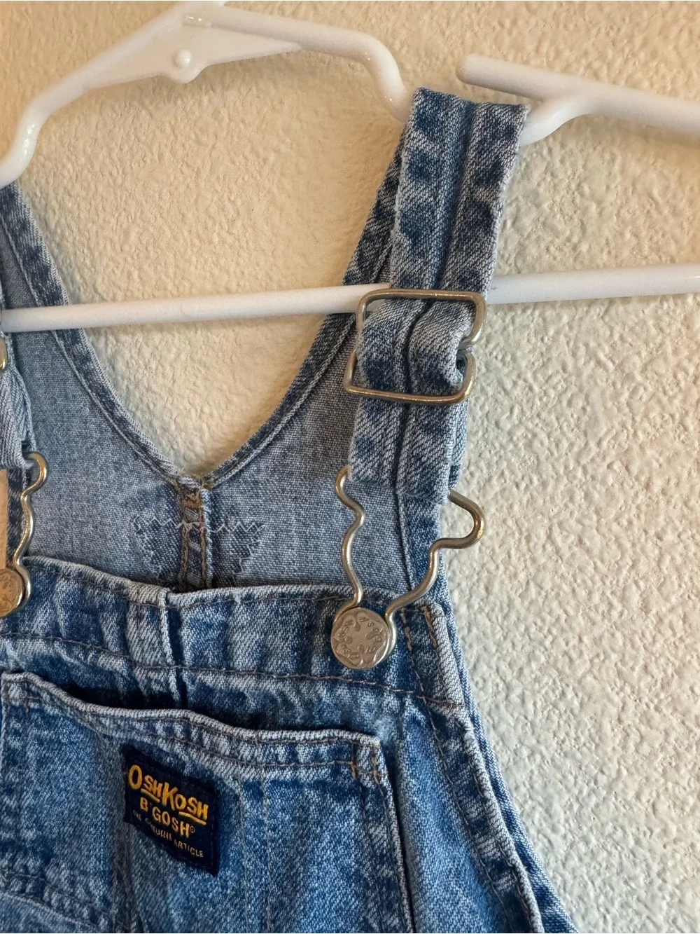 Vintage OshKosh B'gosh Denim Baby Overalls